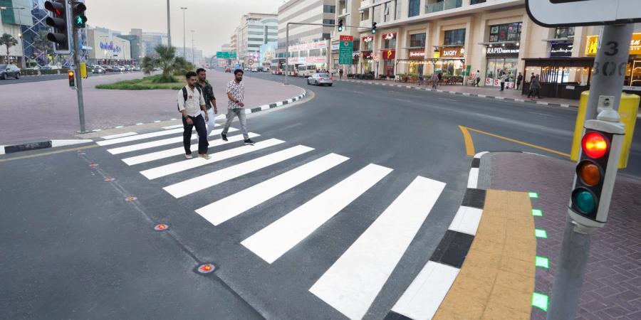 احد تقاطعات الاشارات الذكيه